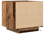 Bedside Cabinet 2 pcs Old Wood 45 x 40 x 55 cm Engineered Wood 863058