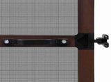 Brown Hinged Insect Screen for Doors 120 x 240 cm 141566