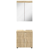 Bathroom Furniture Set TULUM 2 pcs Sonoma Oak 60 x 34 x 63 cm 3398016