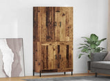 Highboard Old Wood 69.5 x 34 x 180 cm Engineered Wood 3415752