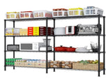 4-layer double row, freely adjustable layer spacing, with adjustable feet, display stand, iron, 43788657