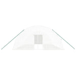 Greenhouse with Steel Frame White 48 m² 8x6x2.85 m 3188118