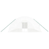 Greenhouse with Steel Frame White 48 m² 8x6x2.85 m 3188118