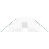 Greenhouse with Steel Frame White 48 m 8x6x2.85 m 3188118