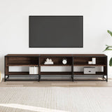 TV Cabinet Brown Oak 180x40x46 cm Engineered Wood 3300809