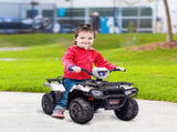 12V Kids Quad Bike with Forward, Reverse Functions, Ride-On ATV w/ Music, LED, Headlights, for Ages T3398P348338