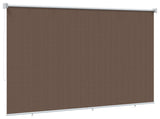 Outdoor Roller Blind 90% UV Block Taupe 220 x 140 cm HDPE 42036150