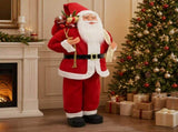 Santa Claus Figure Red 180 cm Polyester 42050769