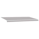 Awning Replacement Fabric Light Grey 6 x 3 m Polyester 42000594