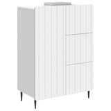 Sideboard with Drawer White 66 x 34.5 x 91.5 cm Engineered Wood 894395