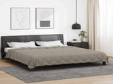 Full Year Duvet Light Grey 240 x 260 cm Microfiber 42025631
