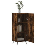 Sideboard Smoked Oak 34.5x34x90 cm Engineered Wood 828513