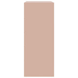 Highboard Pink 67x39x95 cm Steel 841806