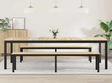 Dining Tables 2 pcs 200 x 100 x 75 cm Engineered Wood 3415385