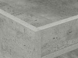 End Table Concrete Grey 40 x 40 x 56 cm Engineered Wood 890950