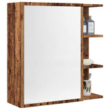 Bathroom Mirror Cabinet Old Wood 62.5x20.5x64 cm Engineered Wood 856177