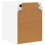 Wall Cabinet PORTO 2 pcs White 30 x 31 x 40 cm Engineered Wood 885206