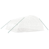 Greenhouse with Steel Frame White 48 m² 8x6x2.85 m 3188118