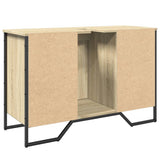 Bathroom Sink Cabinet Sonoma Oak 91x35x60 cm Engineered Wood 848665