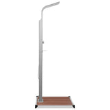 Outdoor Shower with Tray WPC Stainless Steel 3051287