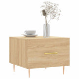 Coffee Tables 2 pcs Sonoma Oak 50x50x40 cm Engineered Wood 829371