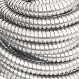 Garden Hose with Spray Nozzle Silver 0.6" 22.5 m Stainless Steel 154512