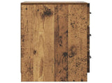 Bedside Cabinet Old Wood 43 x 41 x 63.5 cm Engineered Wood 895713