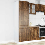 Kitchen Cupboard "Porto" Smoked Oak Engineered Wood 854112