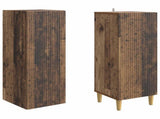 Cabinet Set 2 pcs Old Wood 33 x 34.5 x 90 cm Engineered Wood 3416554