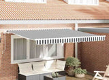 Retractable Awning Anthracite 300 x 200 cm Fabric 3329537