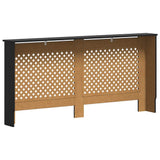 Radiator Cover Black 172x19x81.5 cm MDF 288198