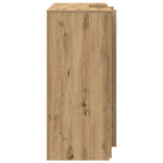 Reception Desk Artisan Oak 135x50x103.5 cm Engineered Wood 3324195