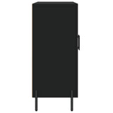 Sideboard Black 90x34x80 cm Engineered Wood 828117