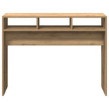 Console Table Artisan Oak 105x30x80 cm Engineered Wood 856623