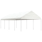 Gazebo with Roof White 8.92x4.08x3.22 m Polyethylene 3155512