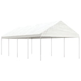 Gazebo with Roof White 8.92x4.08x3.22 m Polyethylene 3155512