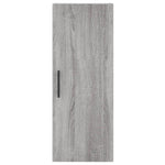 Highboard Grey Sonoma 34.5x34x180 cm Engineered Wood 3199071
