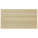 2 Piece Bathroom Furniture Set Sonoma Oak Engineered Wood 804848