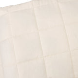 Weighted Blanket Light Cream 200x225 cm 9 kg Fabric 350762