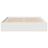 Bed Frame without Mattress White 180x200 cm Super King Super King Size 3203880