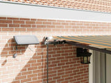 Retractable Awning Green and yellow 450 x 300 cm 3331058