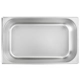 Gastronorm Containers 2 pcs GN 1/1 200 mm Stainless Steel 50883