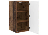 Wall-Mounted Cabinet Old Wood 33 x 34.5 x 90 cm Engineered Wood 898423