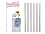 5.1*5.1*600cm Aluminum Alloy Splicing Flagpole Adjustable And Retractable Courtyard Outdoor Flagpole 76252619