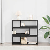 Book Shelf Black Oak 100 x 33 x 94.5 cm Engineered Wood 8004695