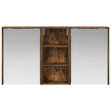 Bathroom Cabinet Set 3 pcs 116 x 16 x 62.5 cm Engineered wood 3403812