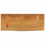 Table Top Live Edge 90x30x3.8 cm Solid Wood Mango 370575
