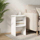 Side Cabinet 2 pcs White 40 x 50 cm Engineered Wood 899817
