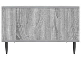 Coffee Table Grey Sonoma 90 x 50 x 40 cm Engineered Wood 894501