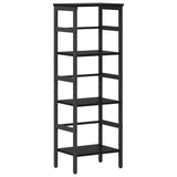 Bookshelf Black Oak 40 x 29.5 x 115 cm Engineered Wood 883904